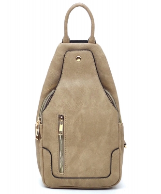 Fashion Sling Backpack AD2766 STONE